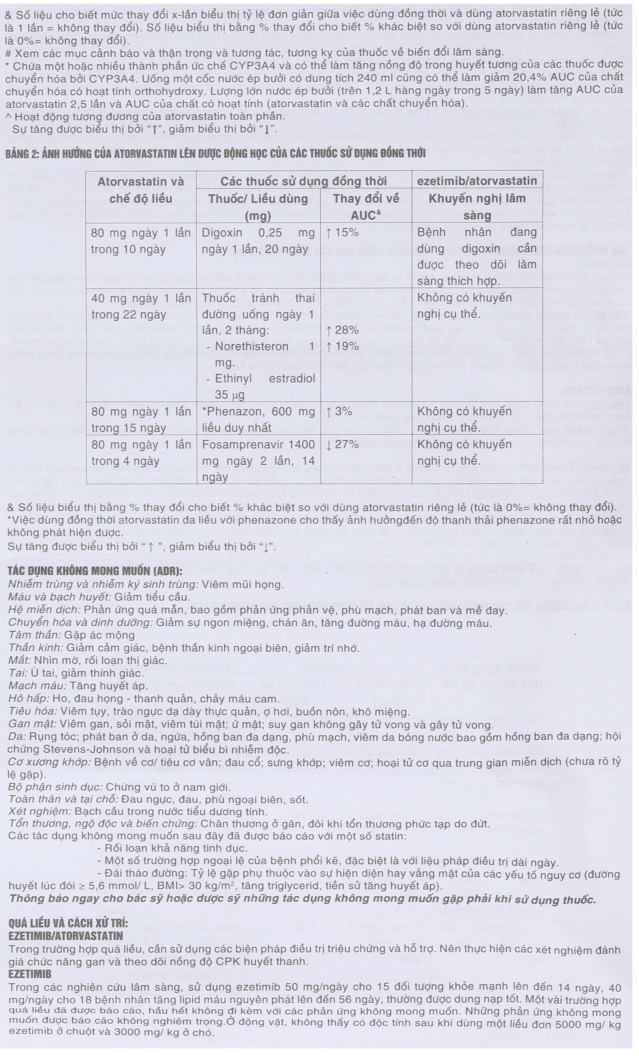 Atorvastatin+Ezetimibe 5A Farma 10+10mg phòng ngừa biến cố tim mạch (3 vỉ x 10 viên) - 14